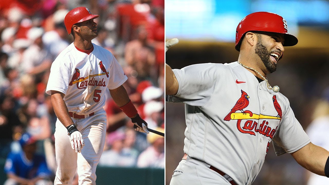 Albert Pujols through the years! Take a look back at his first