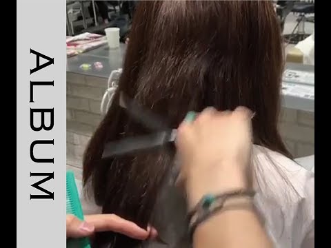 気になる枝毛カット サラサラツヤツヤになる枝毛カット ヘアカット Album Youtube