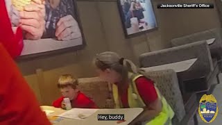 5-year-old boy sneaks out to Chick-fil-A, gets police escort home