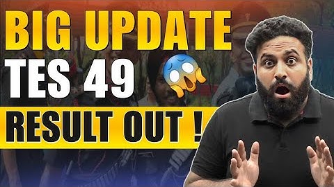 Huge Update😱 Indian Army TES 49  Result Out | Check List Now | Learn With Sumit