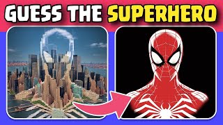 Guess The Hidden Superhero By ILLUSION 🦸‍♂️💫 20 Easy, Medium, Hard Levels