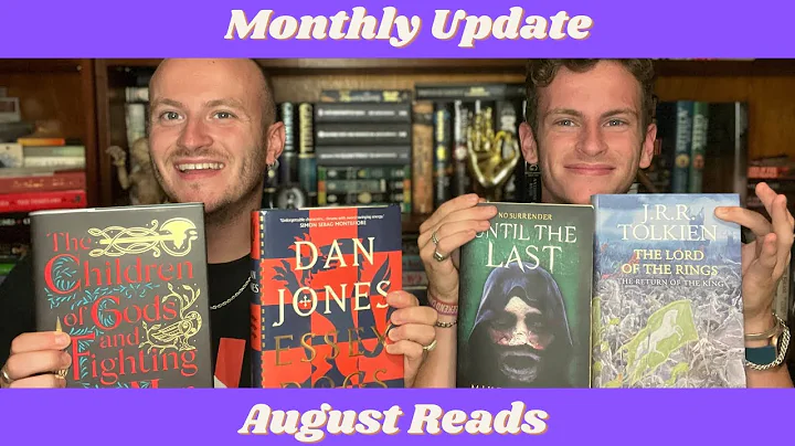 August 2022 Reads (Gwynne, Tolkien, Gemmell and mo...