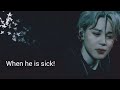 [BTS Jimin Oneshot] "When he is sick" || Cute || (Read Description)||