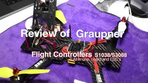 Graupner S1038 and S3088 review