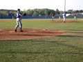 Jared parker on the mound gets the strikeout