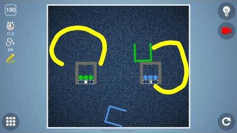 Check out how I solved level 180 in Brain It On! #BrainItOn