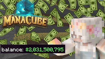 ManaCube Skyblock | How to Make Money! EASY Starter Farm | Minecraft