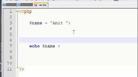 variables in php strings in php