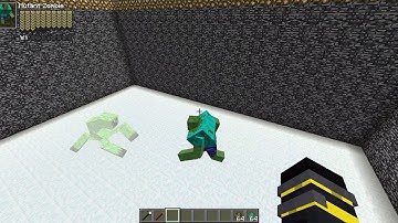 Minecraft Mutant Zombie vs Mutant Creeper Mob Battle | Mutant Creatures Mod