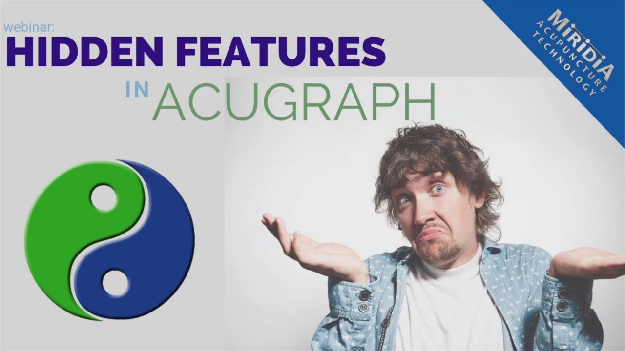 Hidden Features in AcuGraph