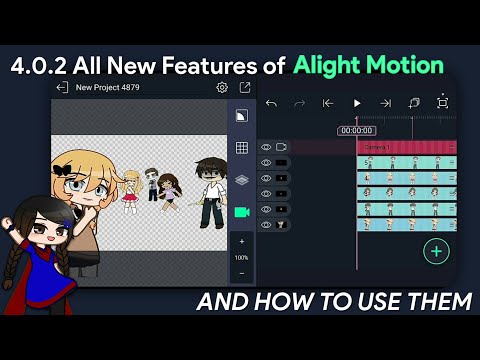 All New Features in Alight Motion’s 4.0.2 and How To Use Them | Gacha Stu-Club Tutorial |
