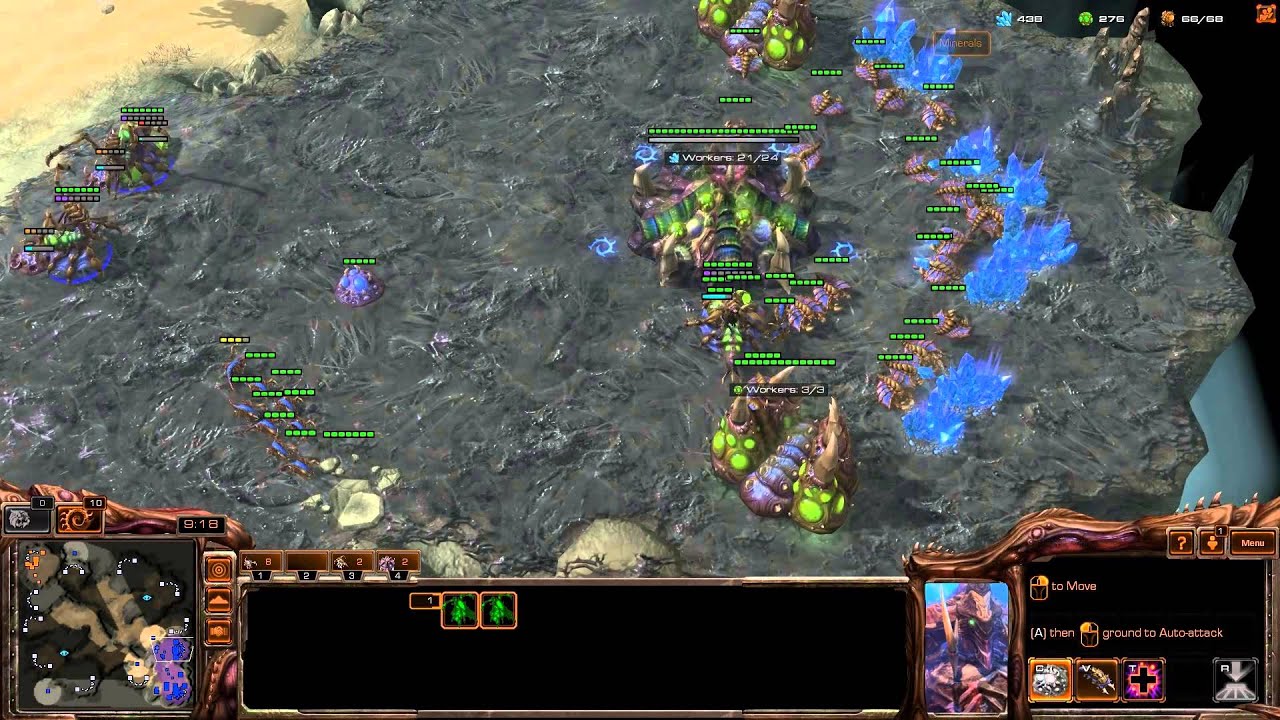 [Sc2] Random Gold League ZvP - YouTube