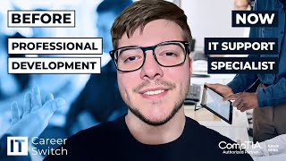 Celebrity A day in the life of an IT Support Specialist  - Joe Bryant - IT Career Switch Profile