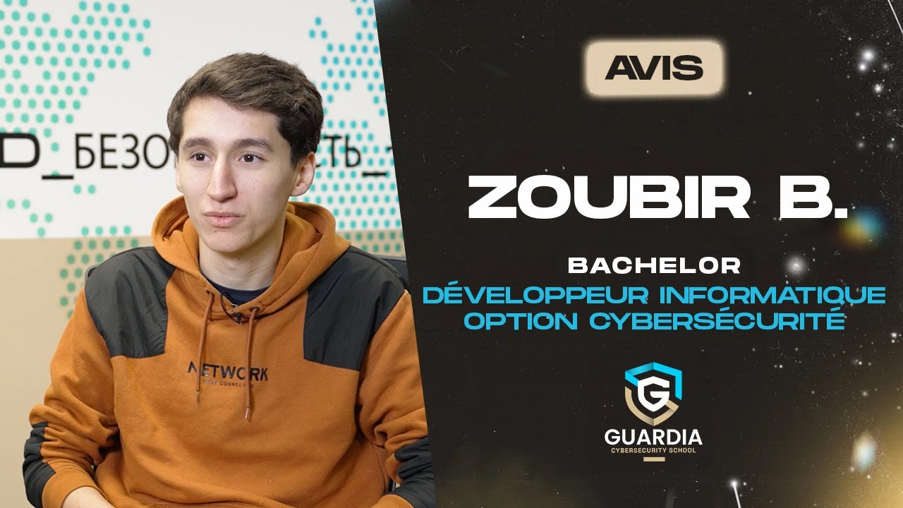Avis Guardia CS : Zoubir B. Étudiant Bachelor Développeur informatique ...