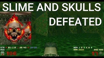 Ultimate Doom E2M5 No Damage Completion + Outtake with Commentary