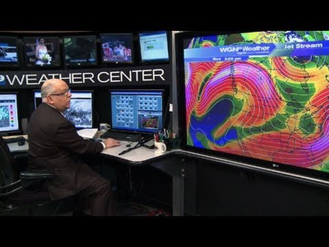 Inside Tom Skilling&#039;s weather center at WGN-TV