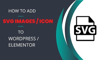 how to add svg in wordpress / svg / upload svg to wordpress