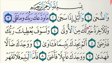 سورة الضحى شيخ عبدالرشيد علي صوفي