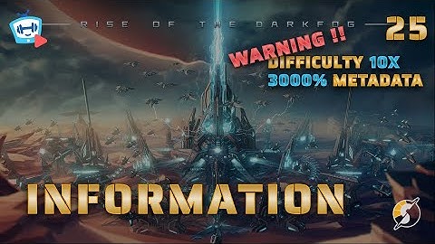 🎲CentreBrain WARP To💡INFORMATION Age | HARDCORE | #25 | Dyson Sphere Program - Dark Fog | Let