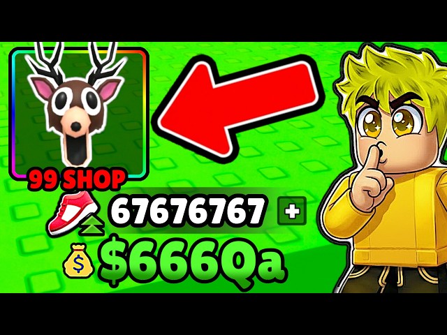 COMECEI COM LOJA DE ADMIN SECRETA no FUJA DO TSUNAMI PARA BRAINROTS