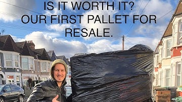 Is it worth it? Our first pallet for resale. | Full time reseller | Profit | Book resale | DJRU77