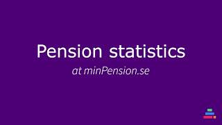 Pension statistics at minPension