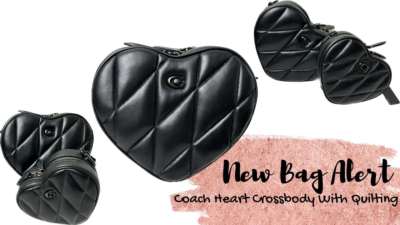 Coach, Bags, Coach Quilted Heart Crossbody