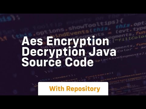 aes encryption decryption