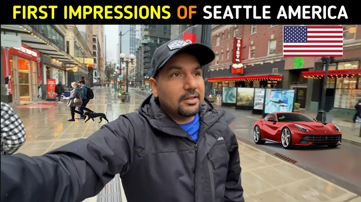 FIRST IMPRESSIONS OF SEATTLE WASHINGTON 🇺🇸 || Indian in America