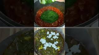 Quick Palak paneer recipe | Omya Kitchen| #shorts #youtubeshorts