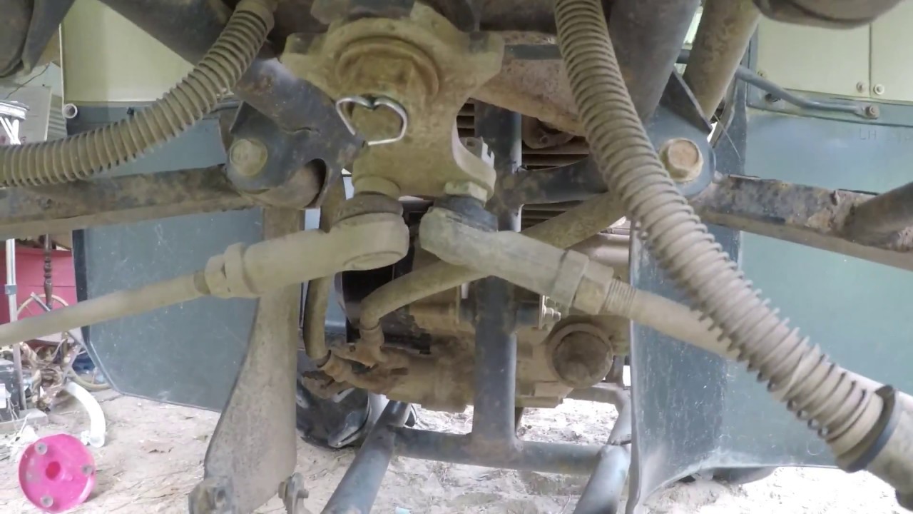 Yamaha Big Bear tighten steering YouTube