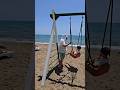 Вы только посмотрите! Как можно красиво покачаться #качели #swing #море #sea #интересныеместа