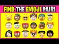 FIND THE EMOJI PAIR! P15021 Find the Difference Spot the Difference Emoji Puzzles PLP