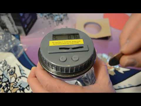 The Sharper Image Electronic Digital Coin Counting Money Jar Review