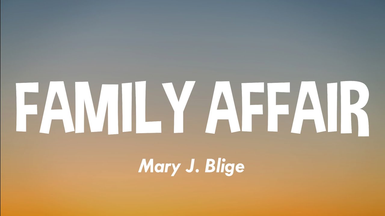 Family Affair (Radio Edit)