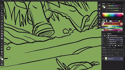 Learn 2 Color Comic Books: Flatting