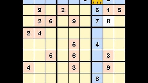 How to Solve New York Times Sudoku Hard January 14, 2023 - v2
