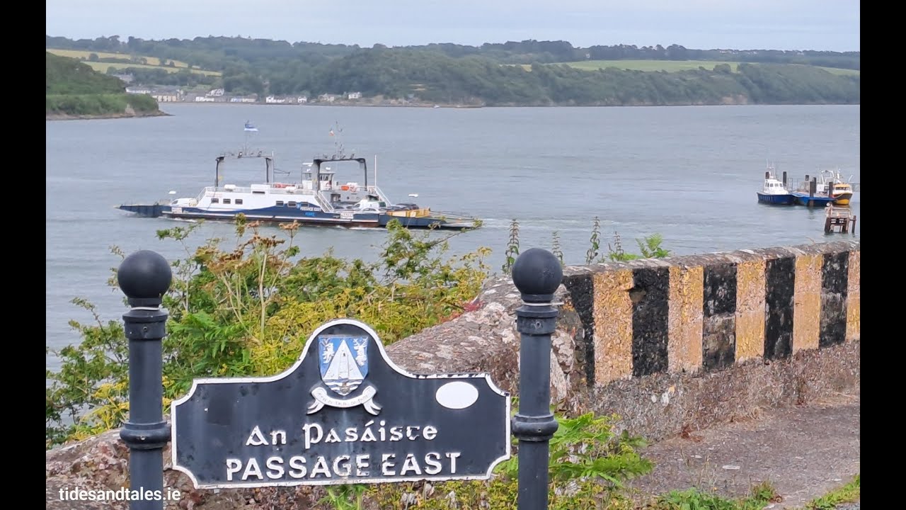 To Ballyhack Castle Wexford via the Passage East car ferry