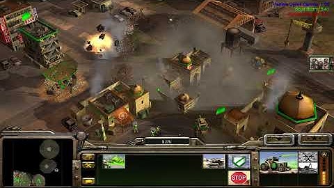 Command & Conquer Generals - GLA - Mission 7 - Rocket Facility BRUTAL