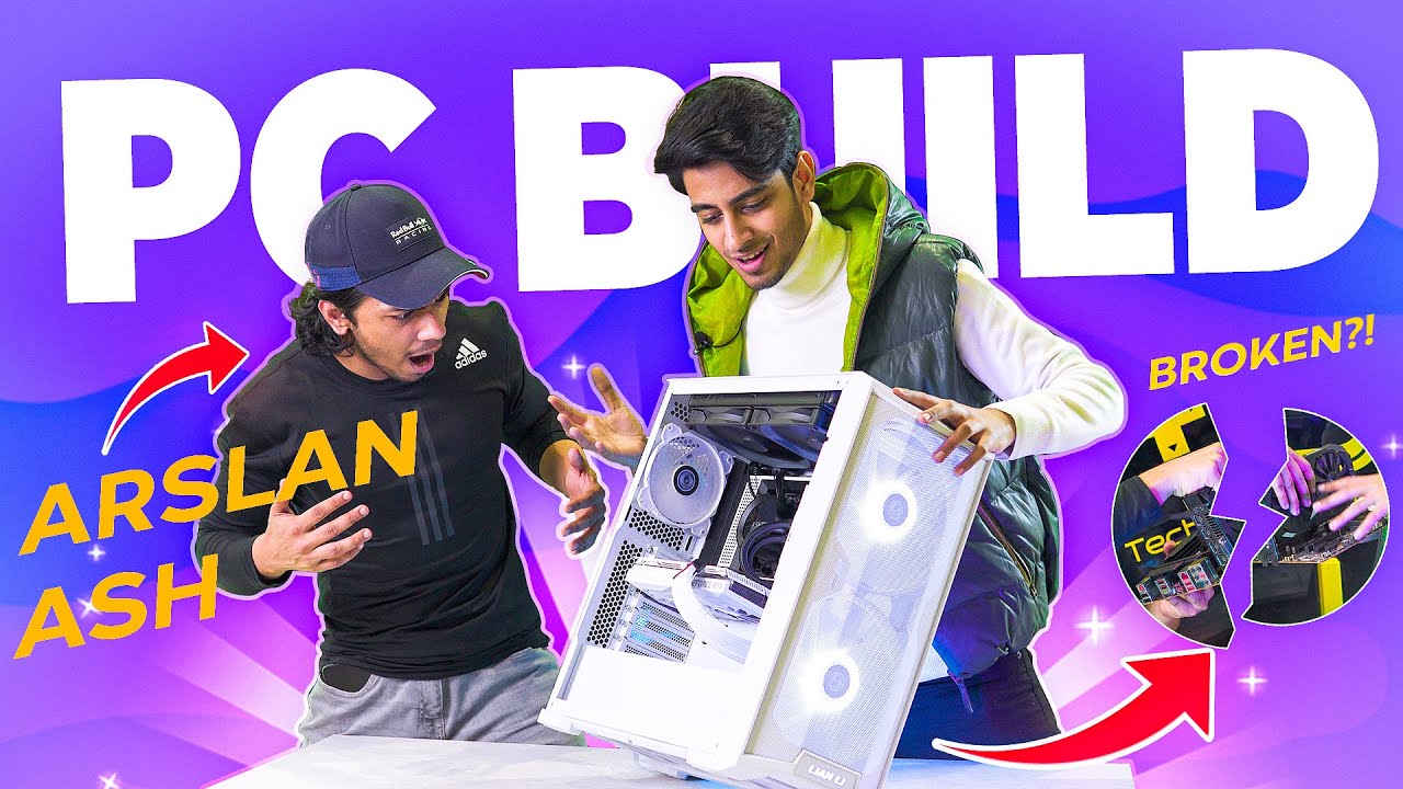 $3000 GAMING PC CHALLENGE ft. @ArslanAsh11 | Ryzen 7 5800X & RTX 3060Ti | BROWN LAD GAMING