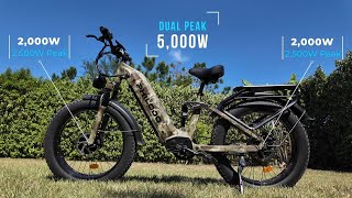 The Most Affordable 60V Ebike, 5000W – Philodo Falcon