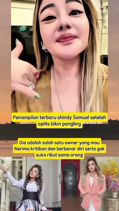 Penampilan terbaru Shindy Samuel setelah oplas bikin pangling #trending #shorts #selebriti #artist