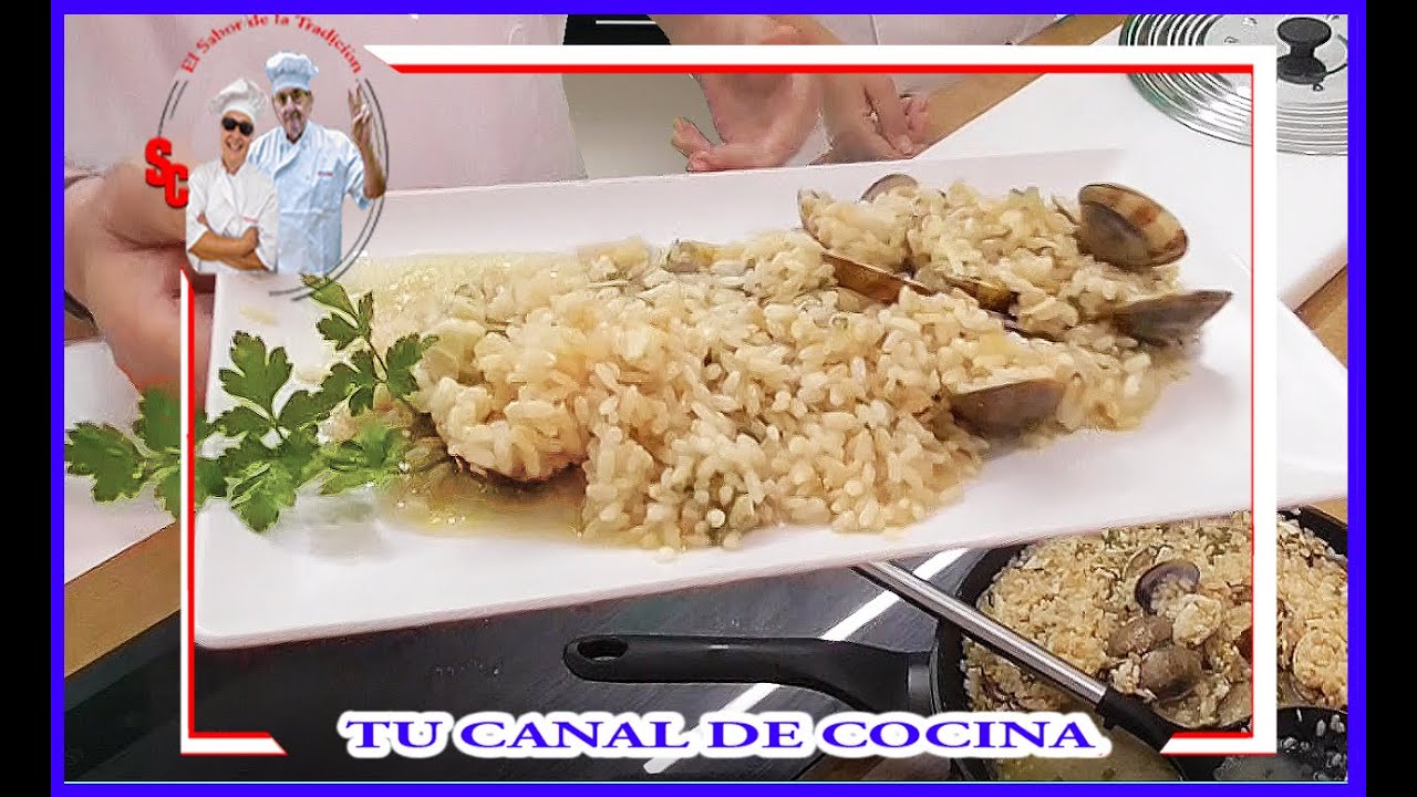 🌾 ARROZ BLANCO CON ALMEJAS FACIL ECONOMICO Y RIQUISIMO