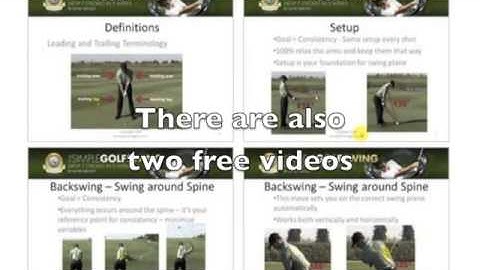 Golf Swing Training Aids - How to Break 80 in Golf - The Simple Golf Swing Review