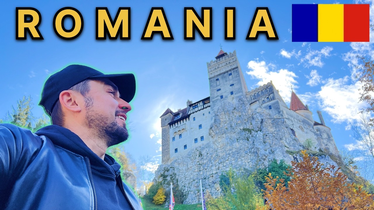 Dracula's Castle & Transylvania Tour 🇷🇴 Bucharest Day Trip: Brașov & Sinaia Vibes | Euro Trip VLOG 6
