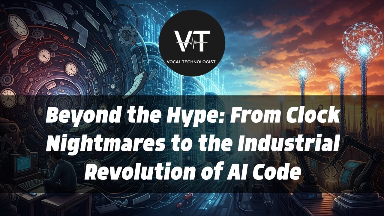 Beyond the Hype: From Clock Nightmares to the Industrial Revolution of AI Code