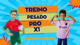 MARTINS TREINOU PESADO PARA ENFRENTAR O NIKINHO NO X1