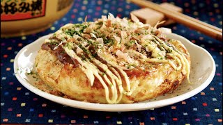 Okonomiyaki Cup Set (Fluffy Savory Japanese Pancake Recipe) | OCHIKERON | Create Eat Happy :)