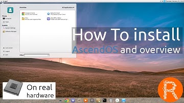 How To install AscendOS and overview