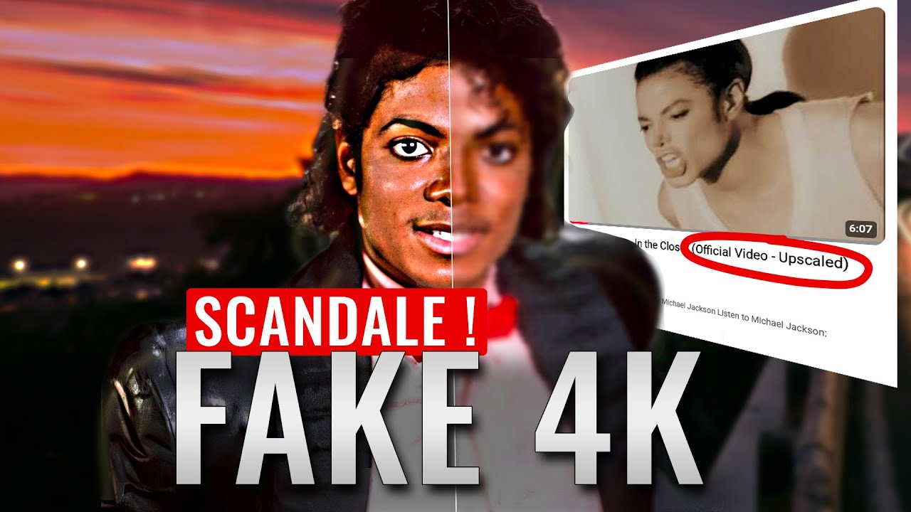 Michael Jackson : la vérité sur le scandale des clips “4K”